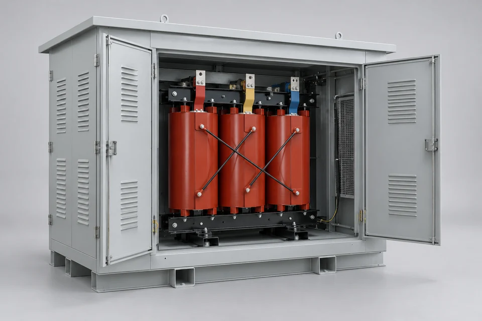 Representative Outdoor Dry Type Distribution Transformer configuration