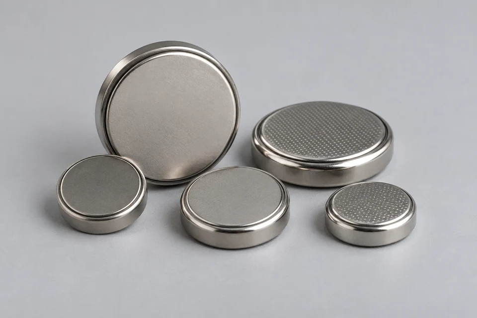 Representative Coin-type Rechargeable Lithium Battery configuration
