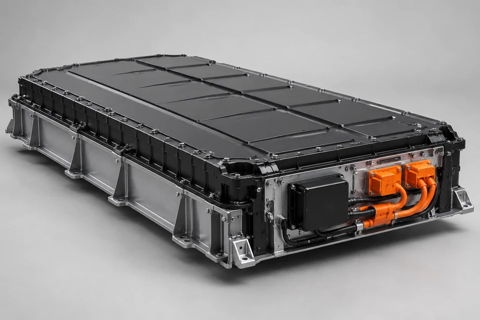 Representative Electric Heavy Commercial Vehicle Lithium Ion Battery configuration