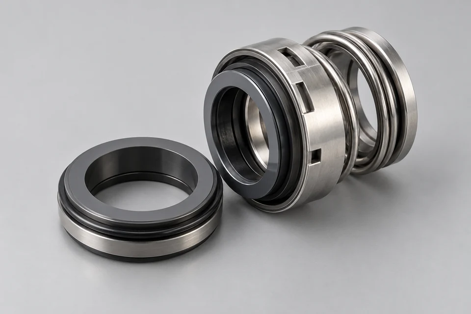 Representative Automotive Engine Cooling Pump Mechanical Seal configuration