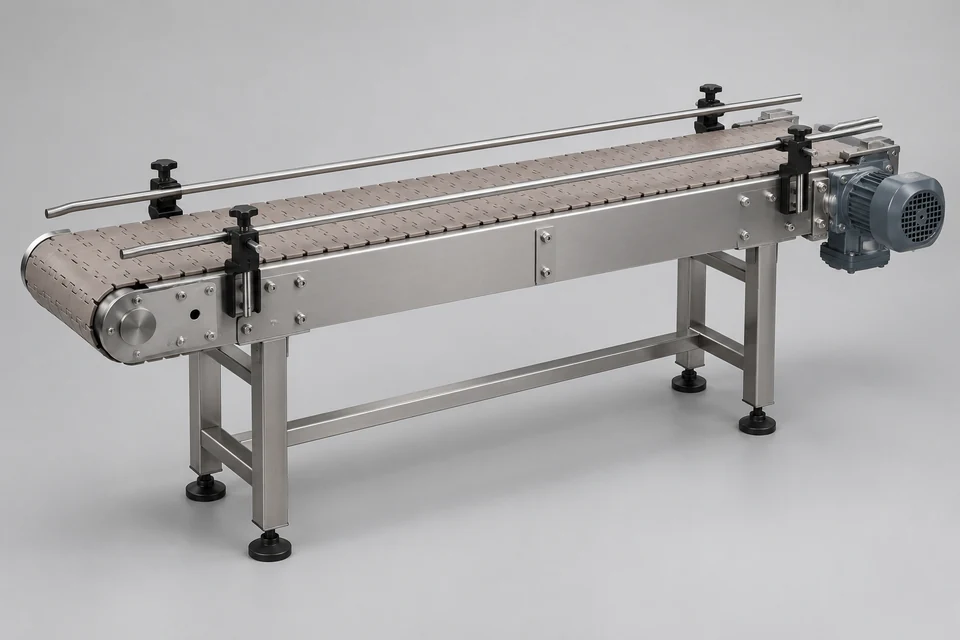 Representative Flat Chain Conveyor configuration