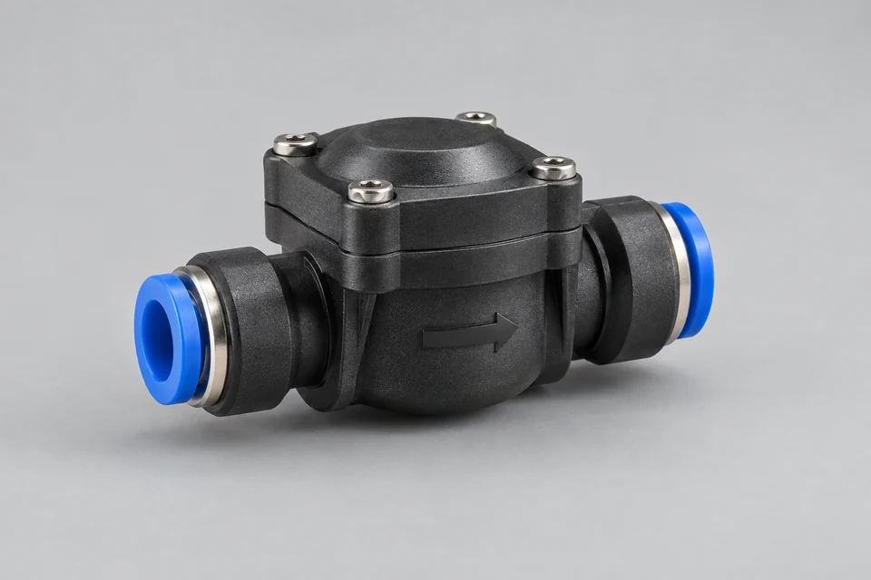 Representative Air Inject Check Valve configuration
