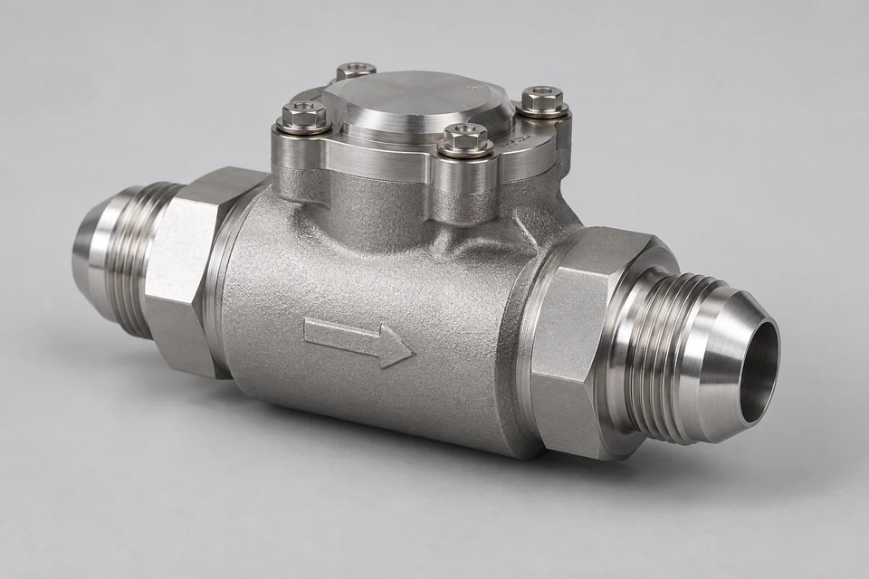 Representative Aircraft Check Valves configuration