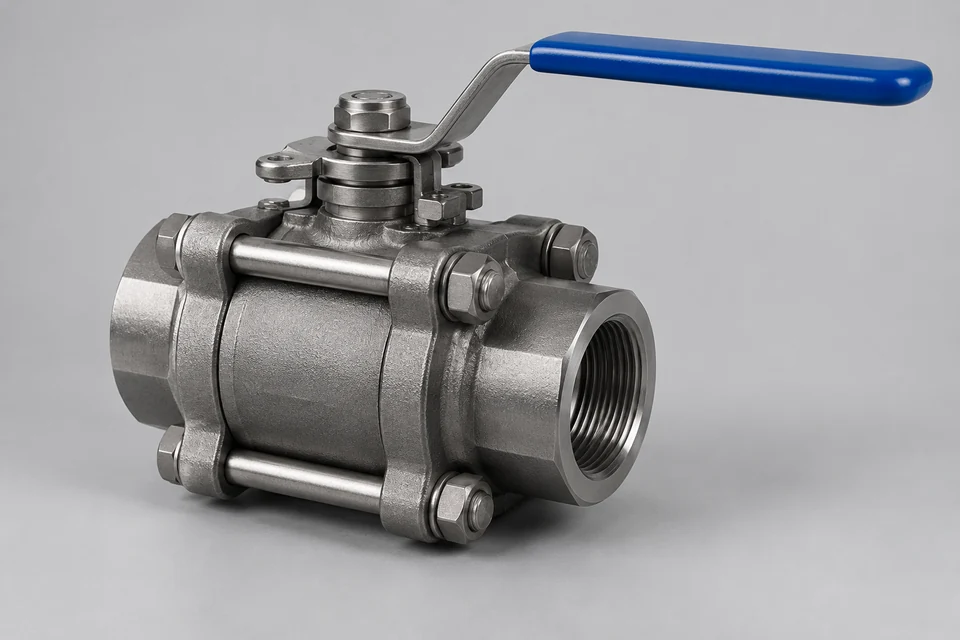 Representative Forged Steel Fixed Ball Valve configuration