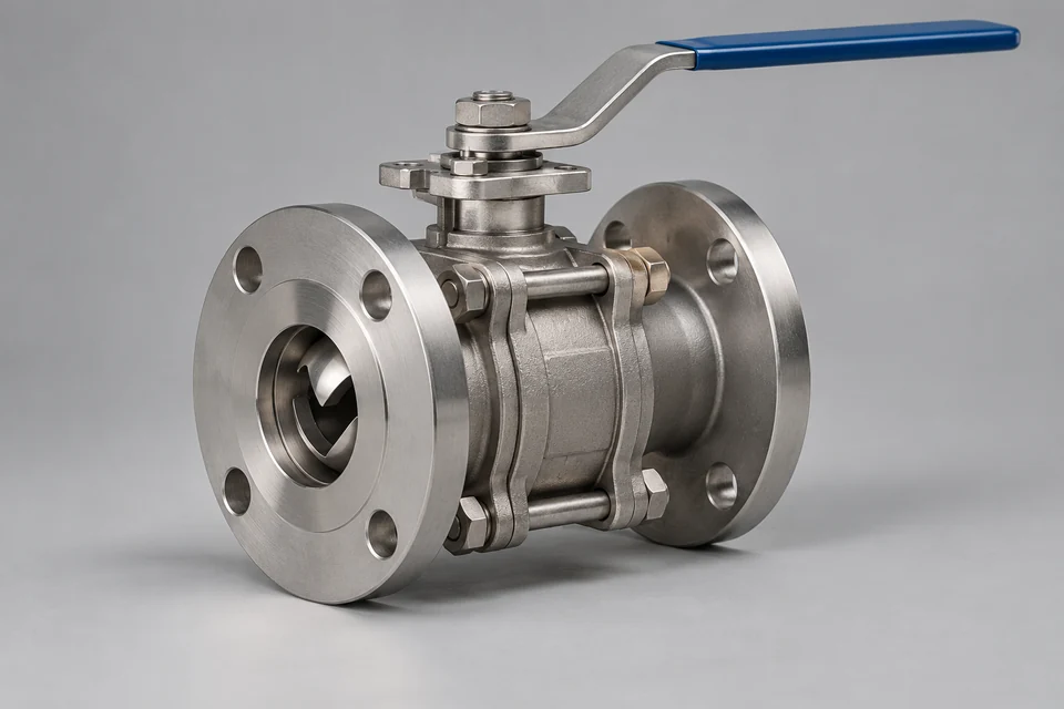 Representative Hastelloy V-Shaped Ball Valve configuration