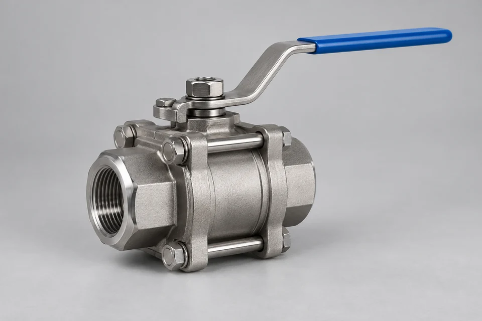 Representative High Pressure Two-Way Ball Valve configuration