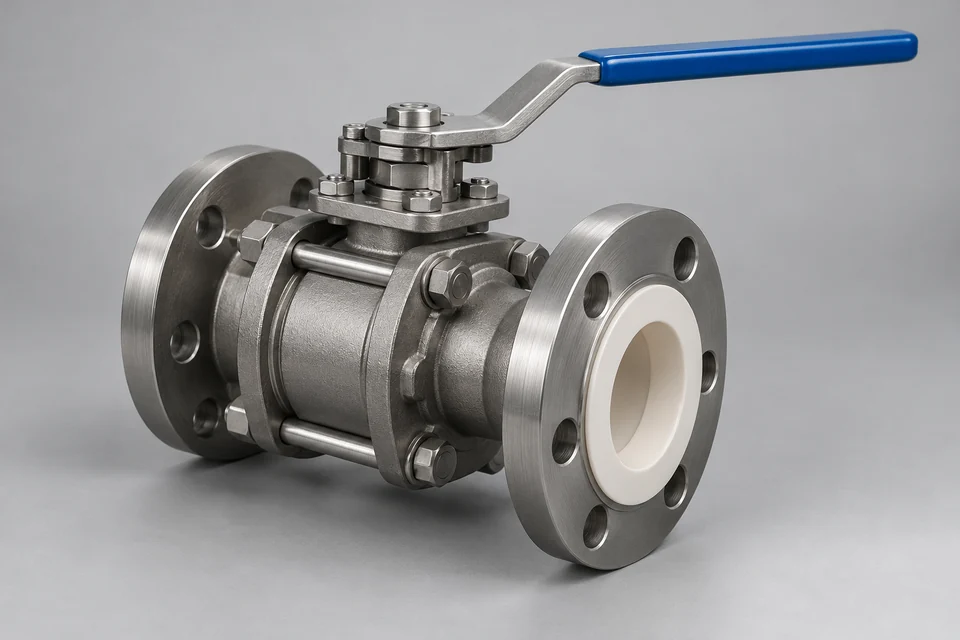 Representative High Temperature And High Pressure Ceramic Ball Valve configuration
