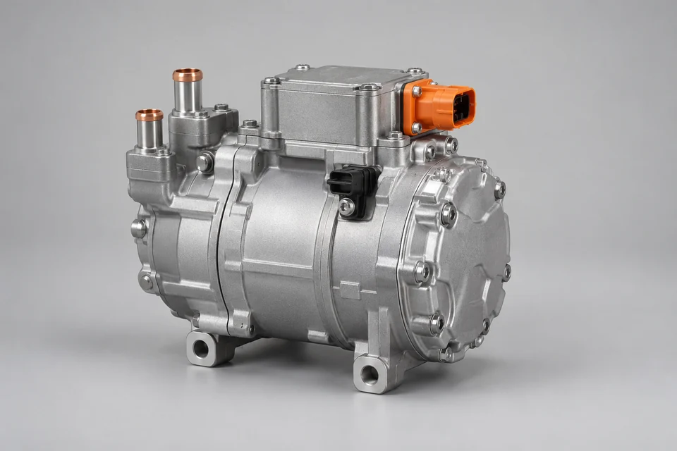 Representative AC Scroll Compressor for EV configuration