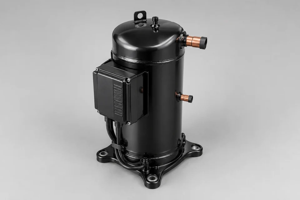 Representative Digital Scroll Compressor configuration