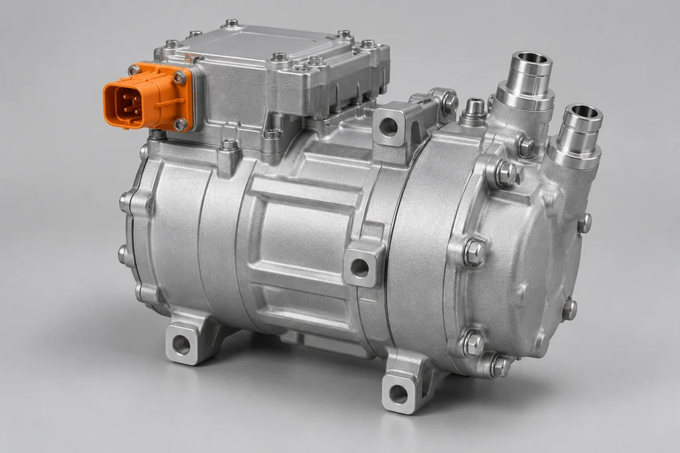 Representative Electric Vehicle Air Conditioning Scroll Compressor configuration