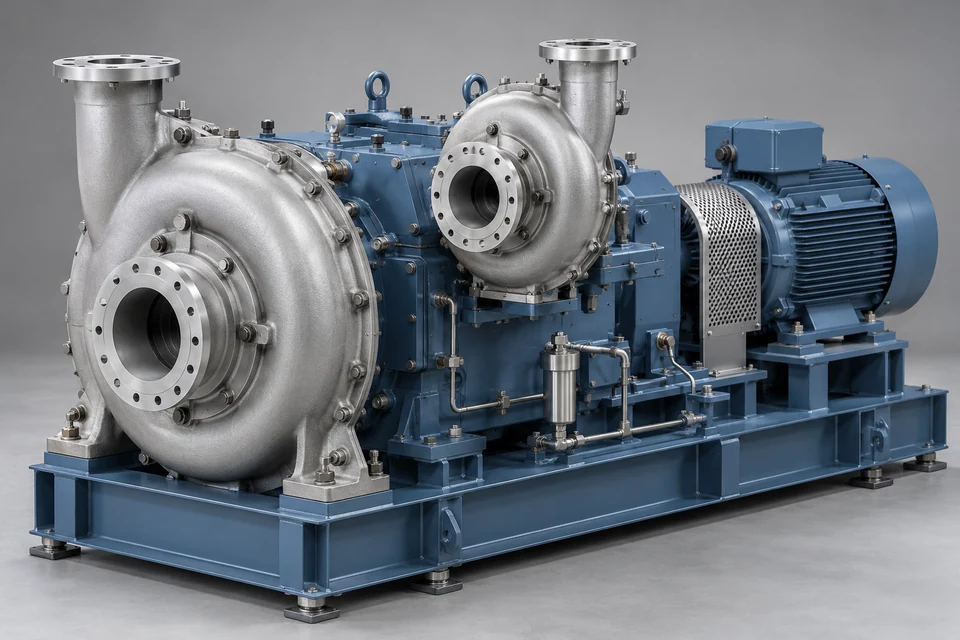 Representative Integrally Geared Centrifugal Compressor configuration
