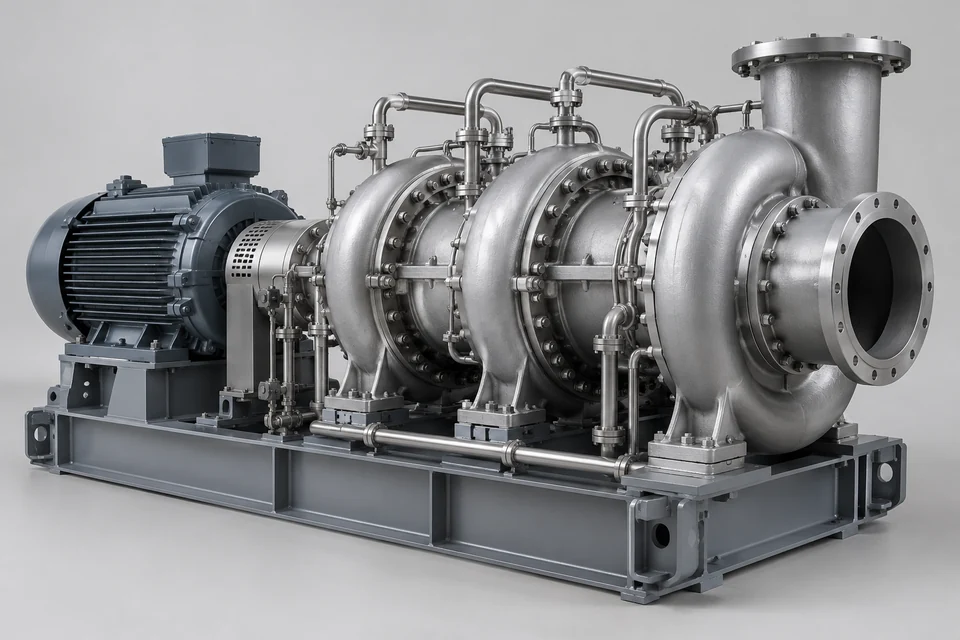 Representative Multi-stage Centrifugal Compressors configuration