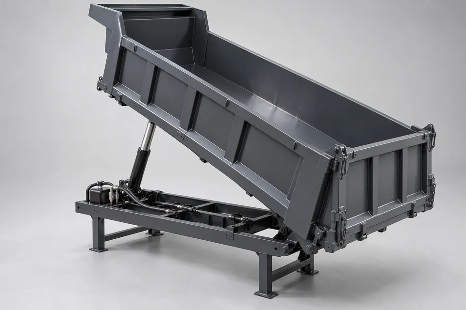 Representative Dump Truck Body Equipment configuration