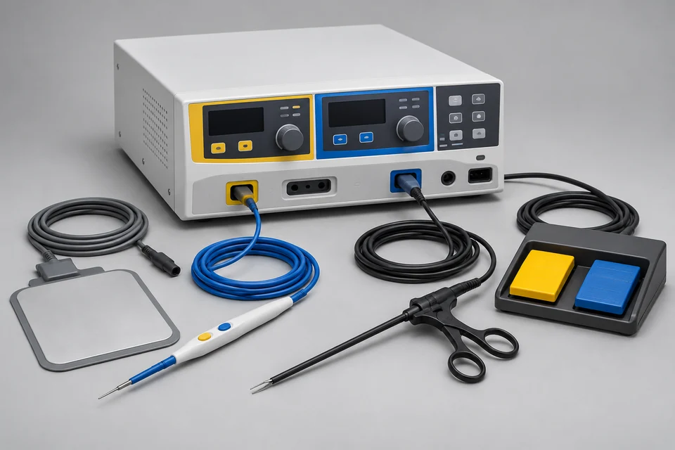 Representative Electrosurgical Generators configuration