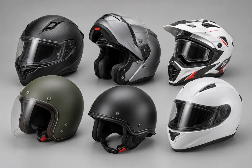 Representative Motorcycle Helmets configuration