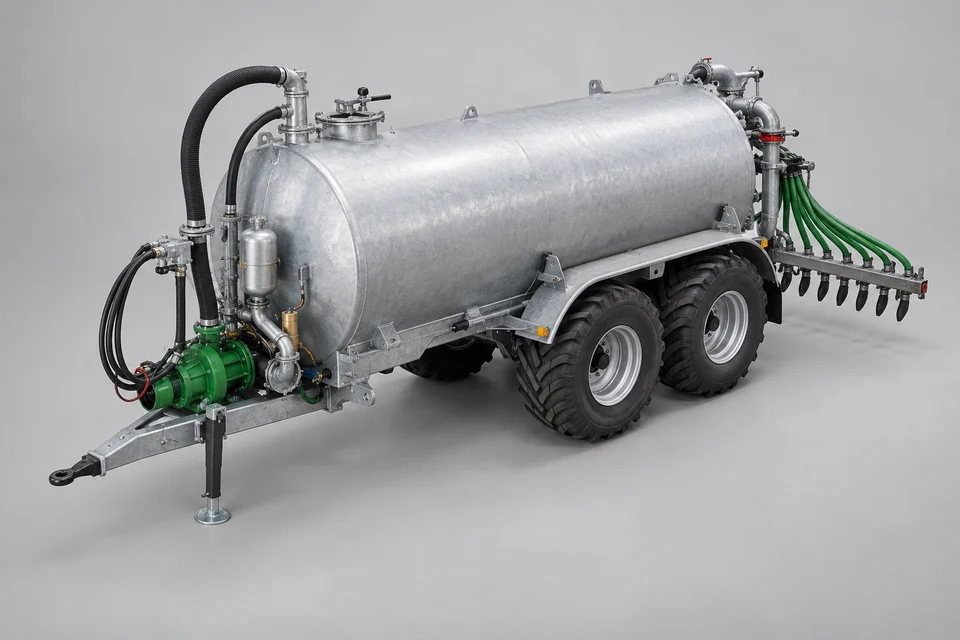 Representative Slurry Tankers configuration