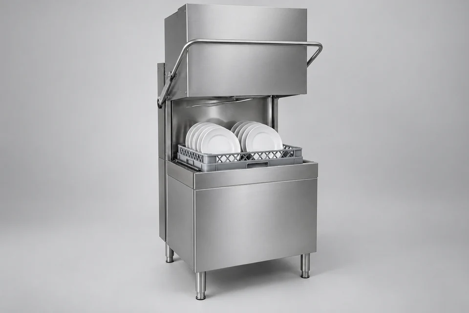 Representative Commercial Dishwasher configuration