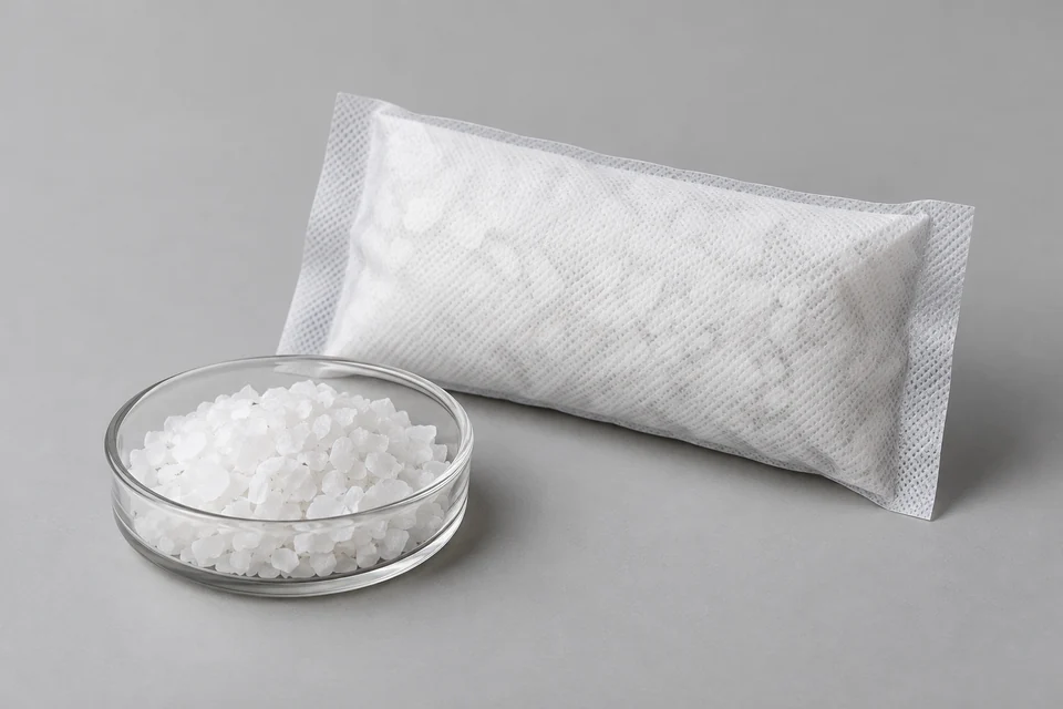 Representative Calcium Chloride Desiccant configuration