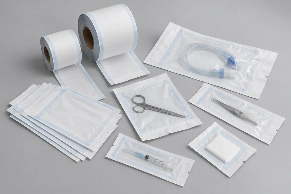 Representative Sterile Medical Paper Packaging configuration