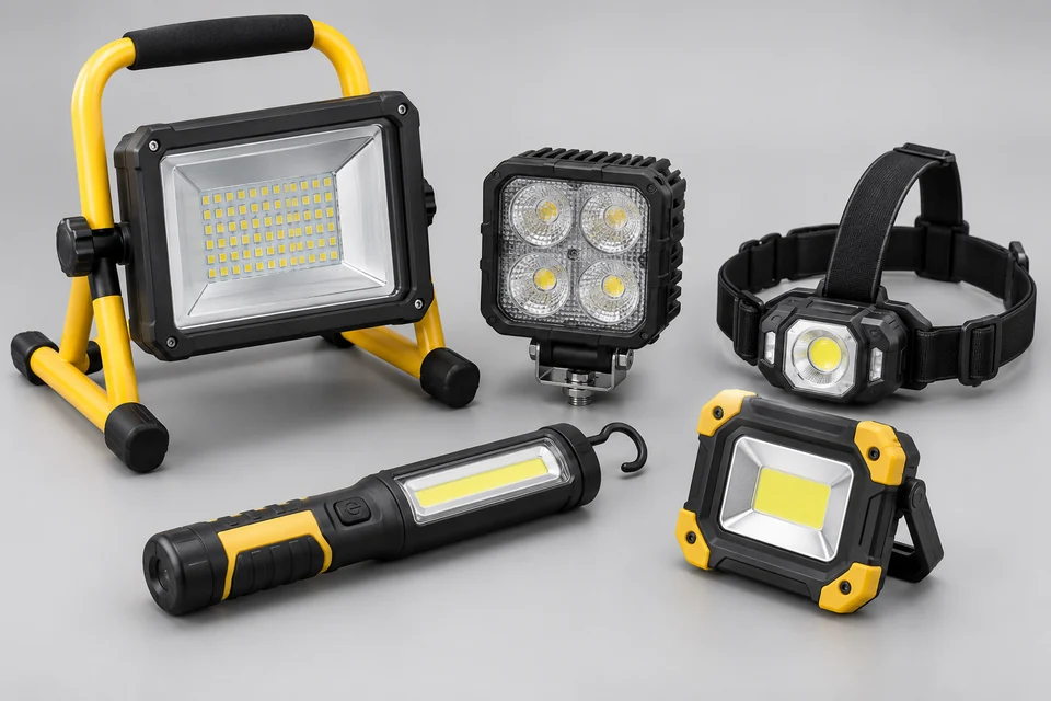 Representative LED Work Lights configuration