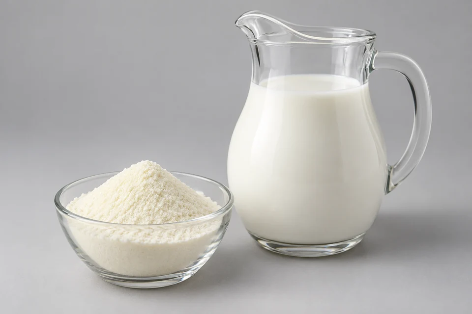 Representative Reconstituted Whole Milk configuration