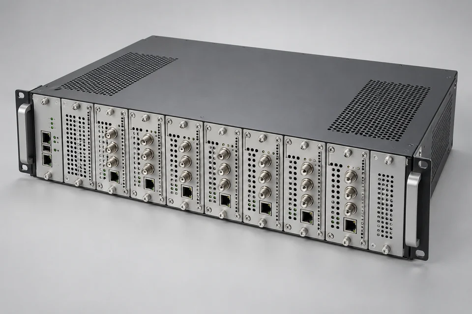 Representative Modular Cable Modem Termination System configuration