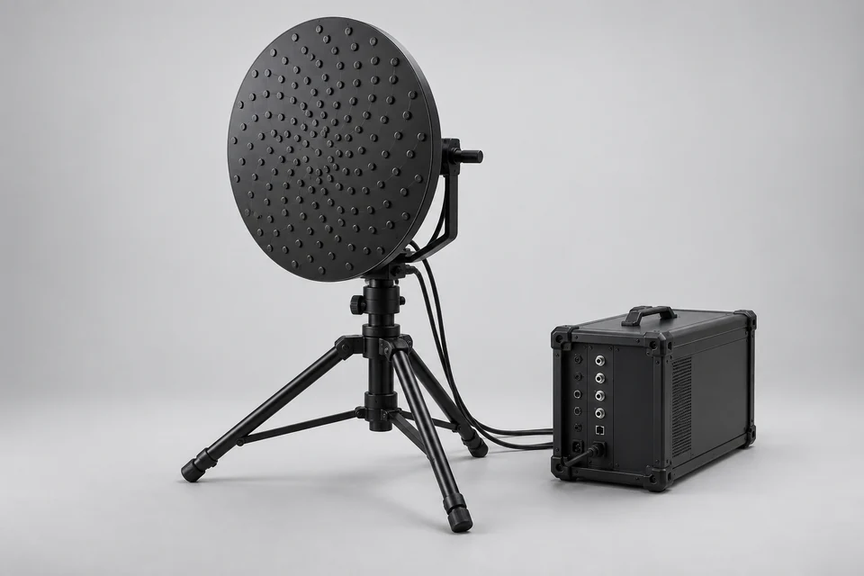 Representative Near Field Acoustic Camera configuration