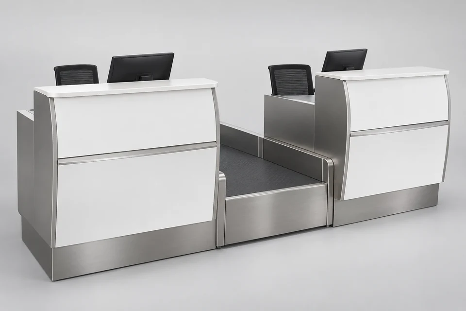 Representative Check-in Counters configuration
