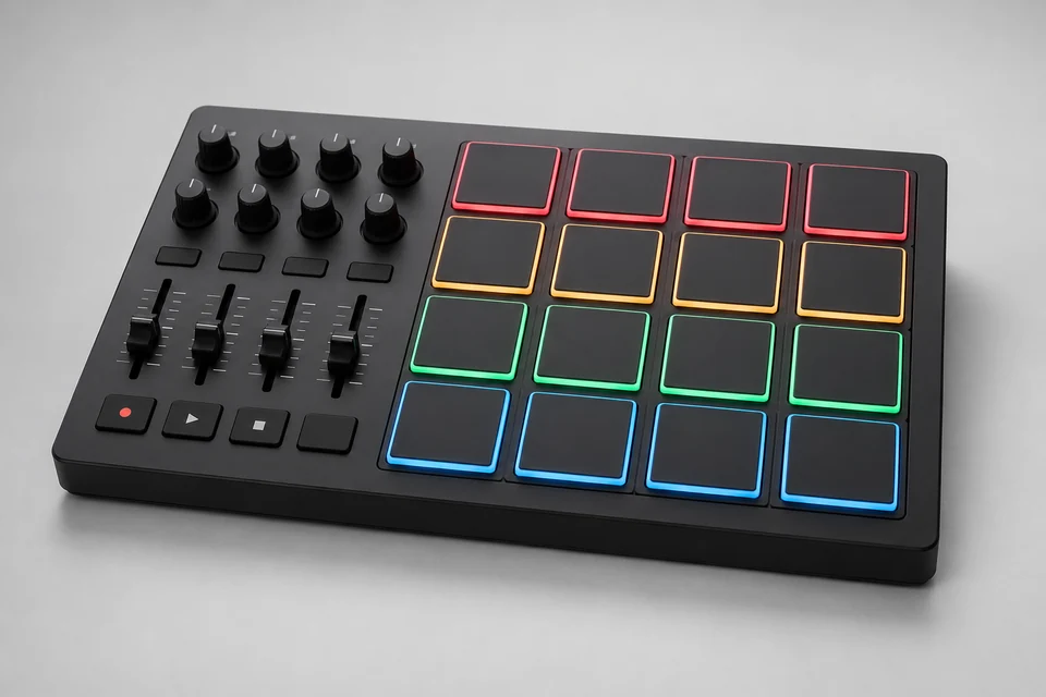 Representative MIDI Drum Controllers configuration