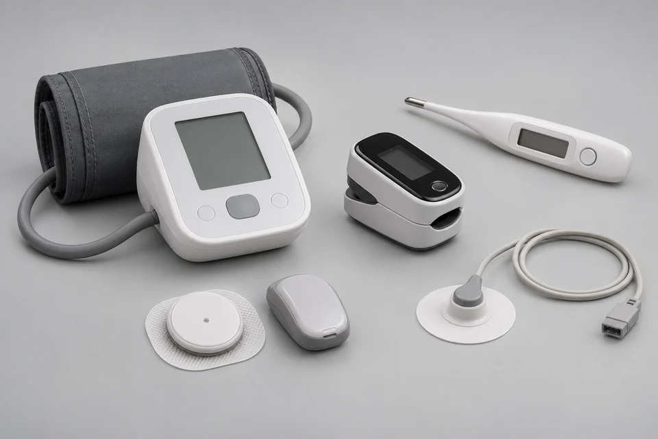 Representative Non-invasive Medical Sensors configuration