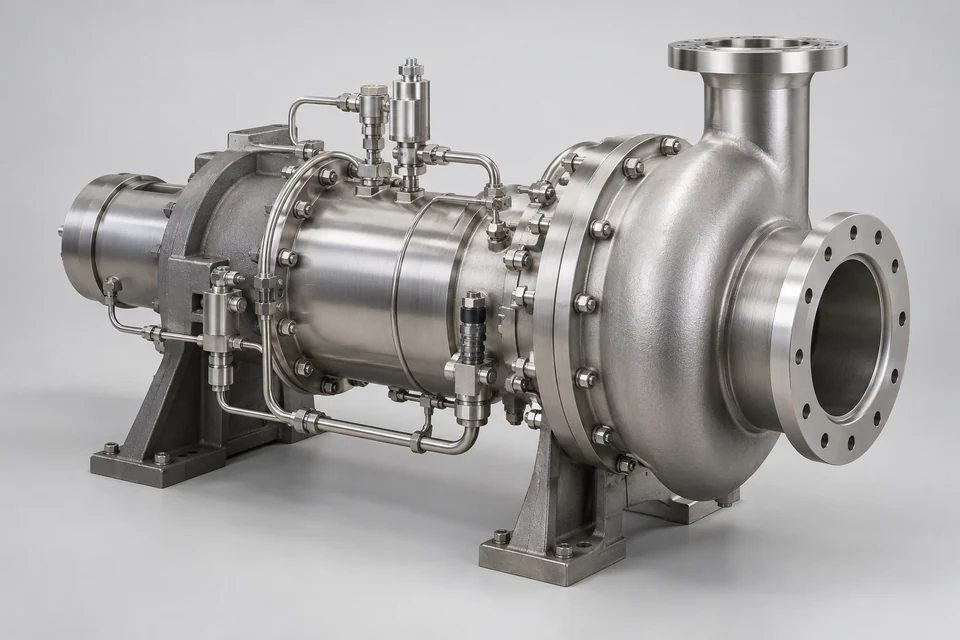 Representative Radial Turbo Expander configuration