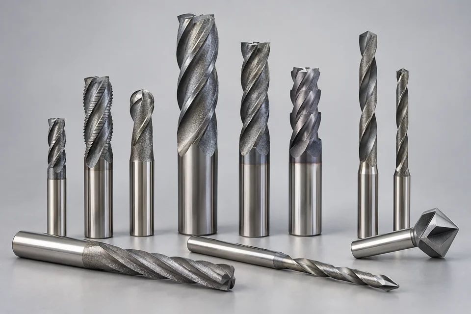 Representative Diamond Coated Tools for Composites configuration