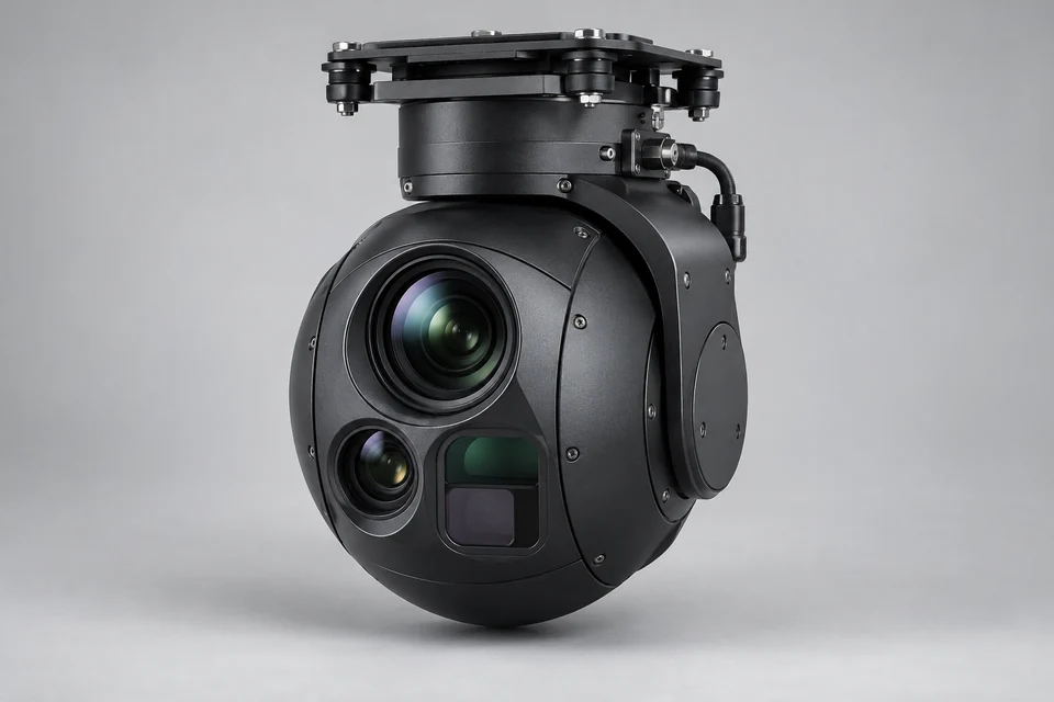 Representative Gyro Stabilized Head configuration