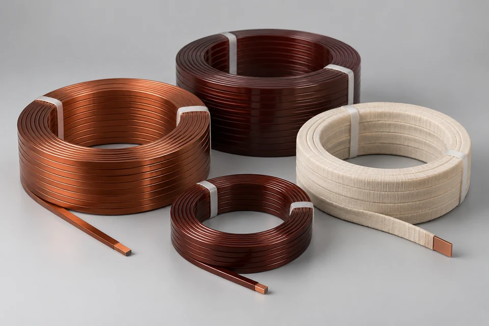 Representative High-Voltage Rectangular Magnet Wires configuration