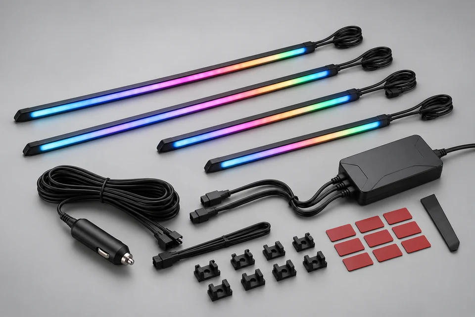Representative In-cabin Smart Ambient Lighting configuration