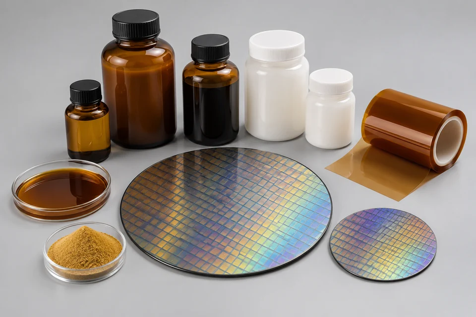 Representative Wafer Level Packaging Dielectric Materials configuration