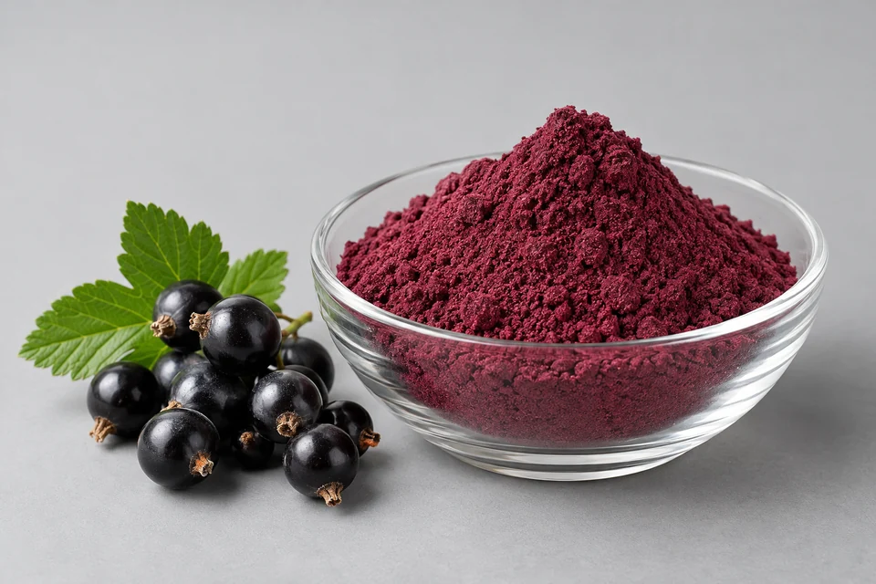 Representative Freeze-Dried Black Currant Powder configuration