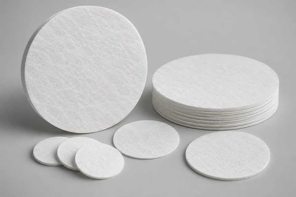 Representative Glass Fiber Filters With Binder configuration