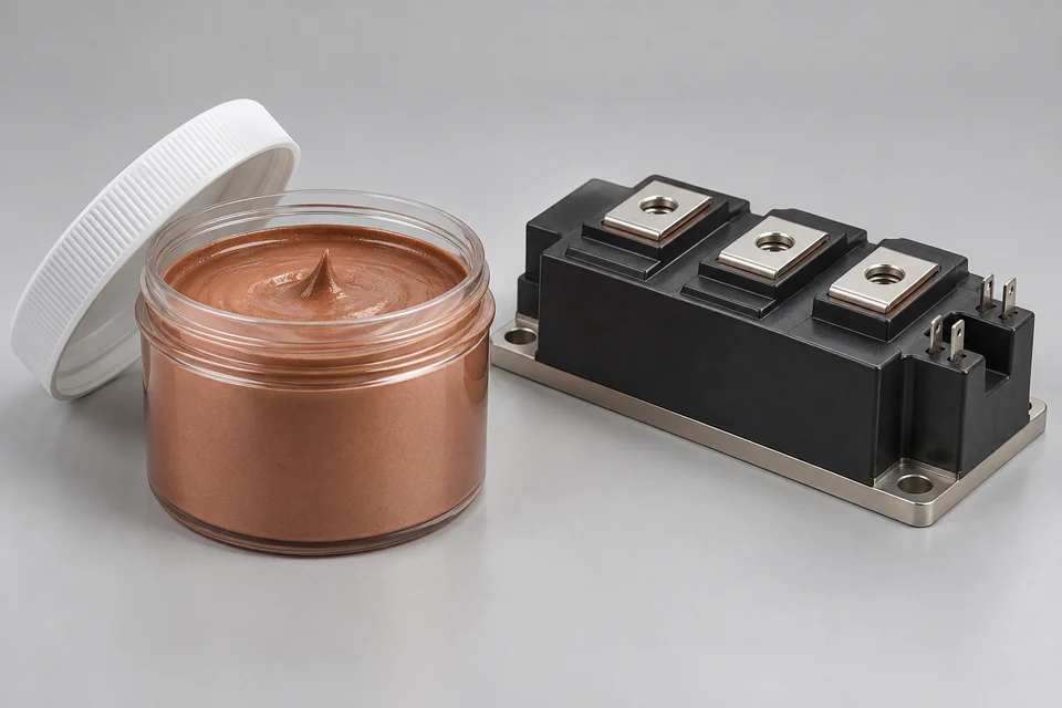 Representative Chip Level Sintered Copper Paste configuration