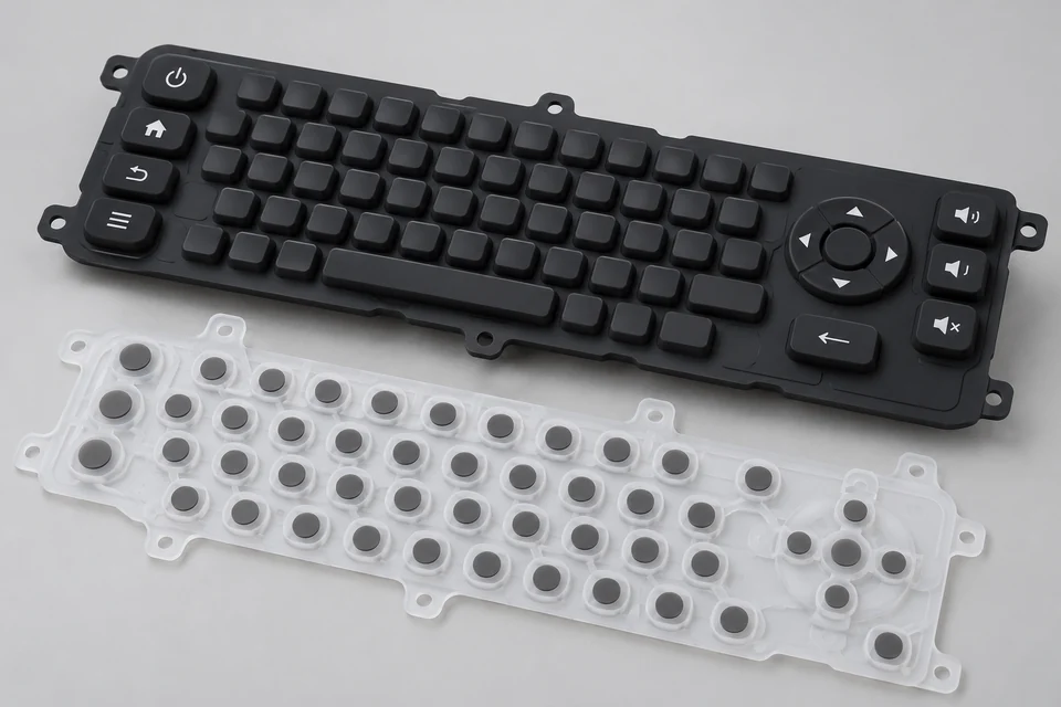 Representative Silicone Rubber Keyboards configuration
