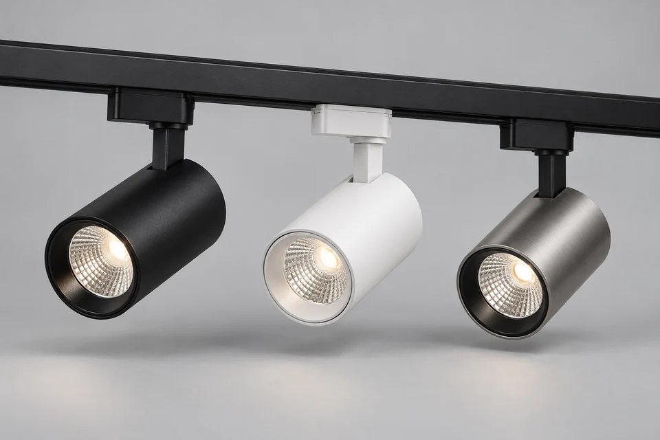 Representative Track Lighting Heads configuration