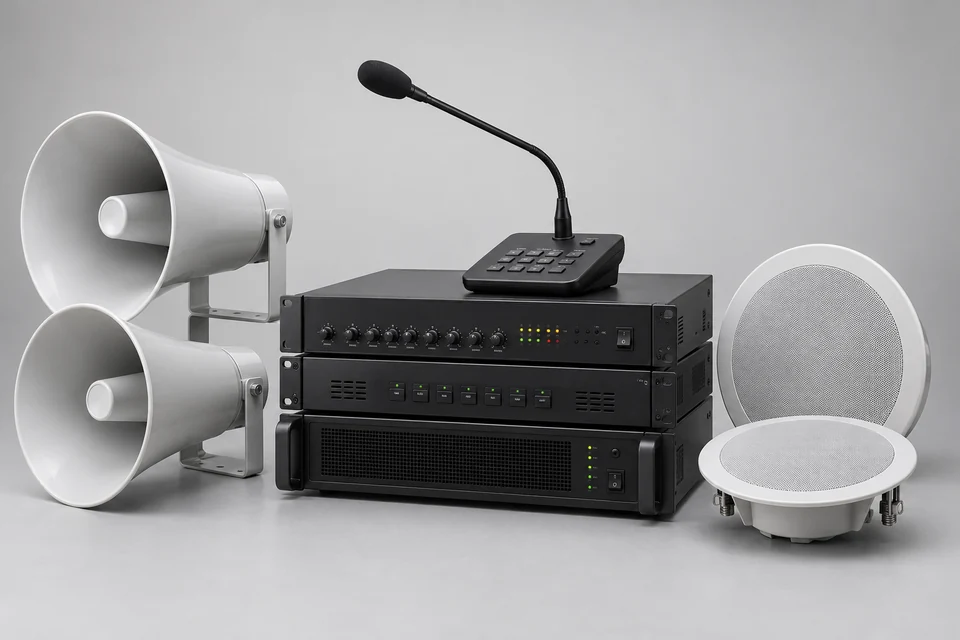Representative PA & GA Systems configuration