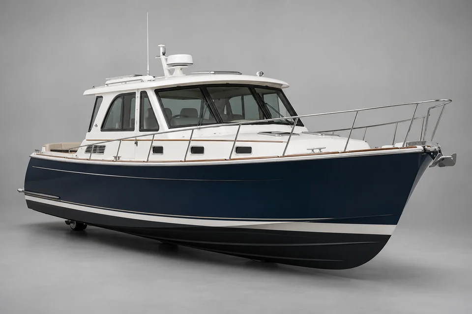 Representative Downeast Motor Yachts configuration