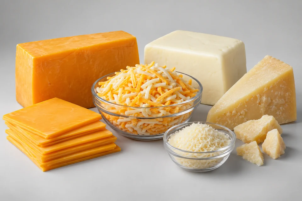 Representative Zero Trans Fat Cheese configuration
