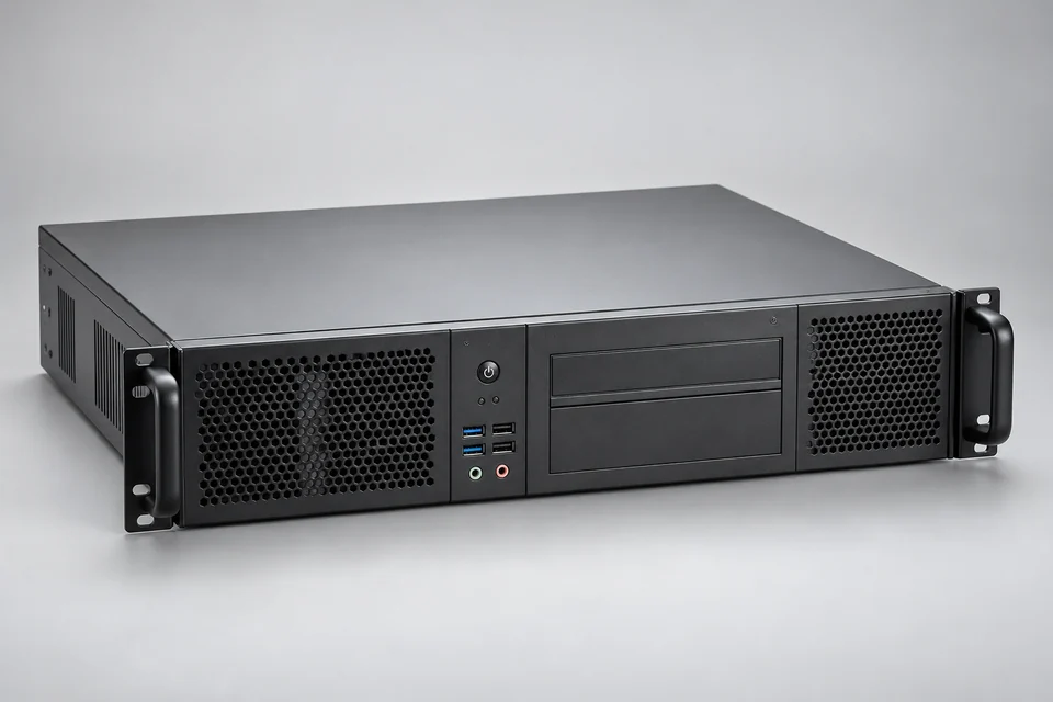 Representative 2U Rack Mounted Industrial Computer configuration