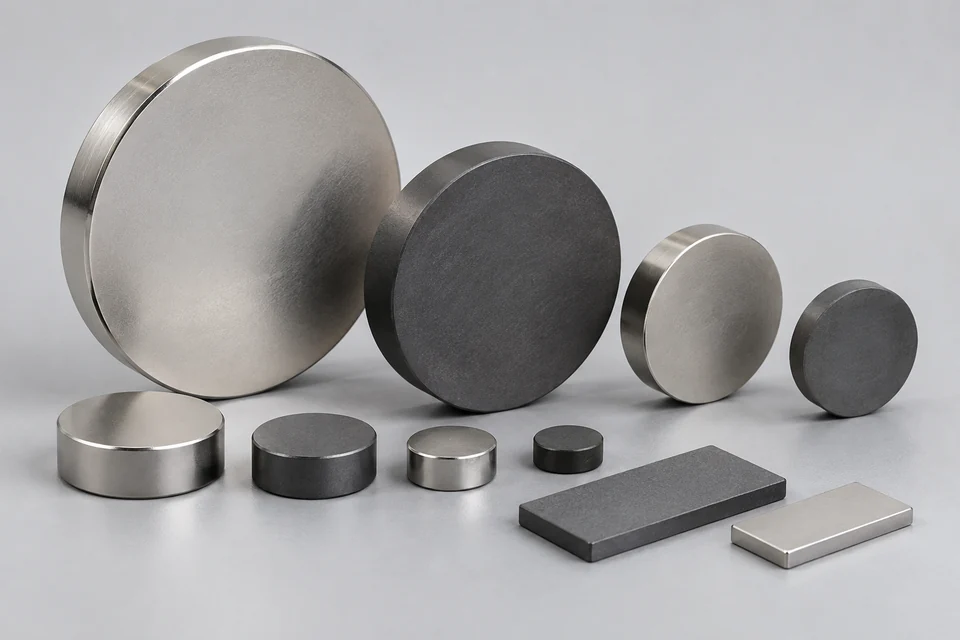 Representative Magnetic Material Targets configuration