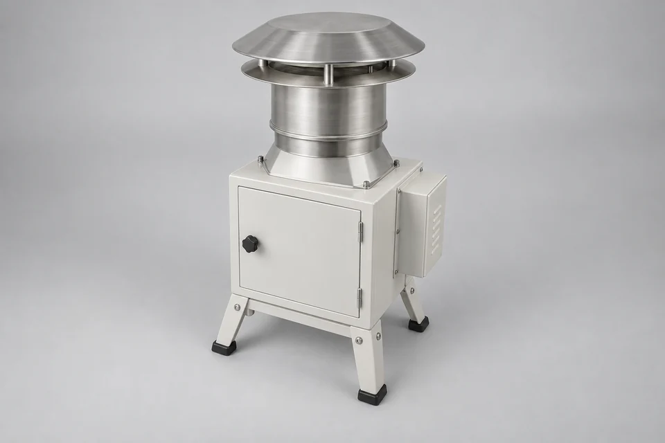 Representative High Volume Air Sampler configuration