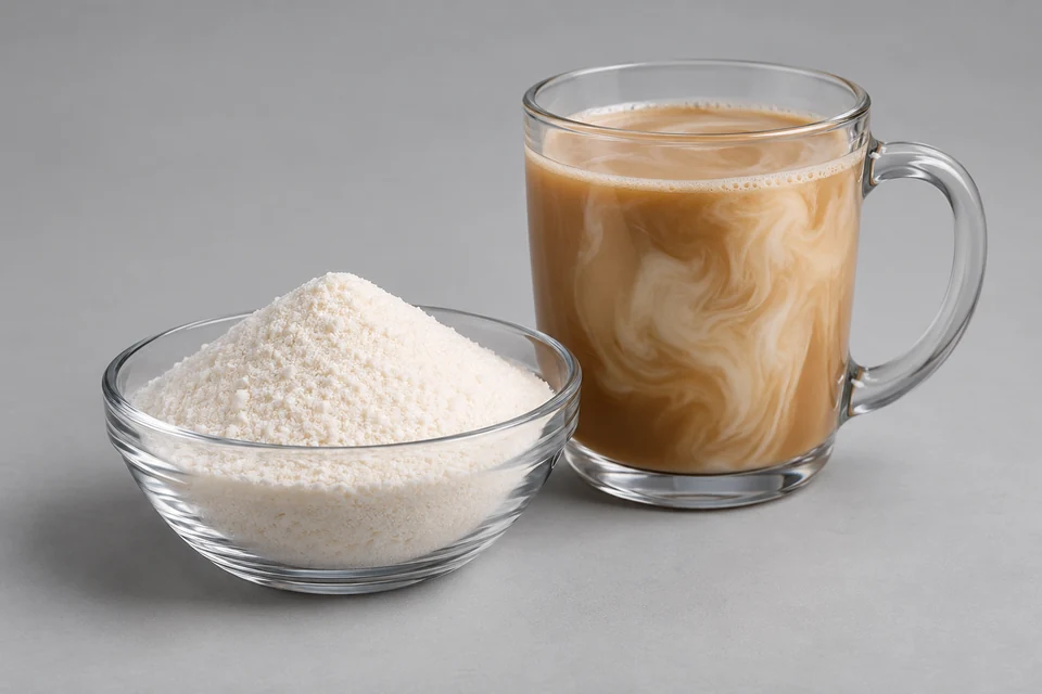 Representative Low-fat Non-Dairy Coffee Creamer configuration