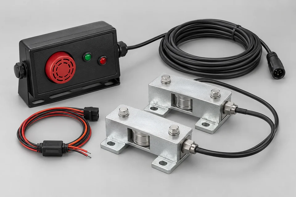Representative Commercial Vehicle Overload Alarm System configuration
