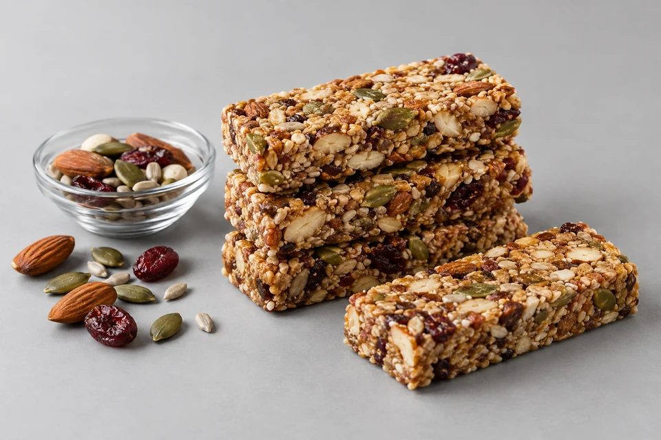 Representative Low Carbohydrate Nutrition Bars configuration